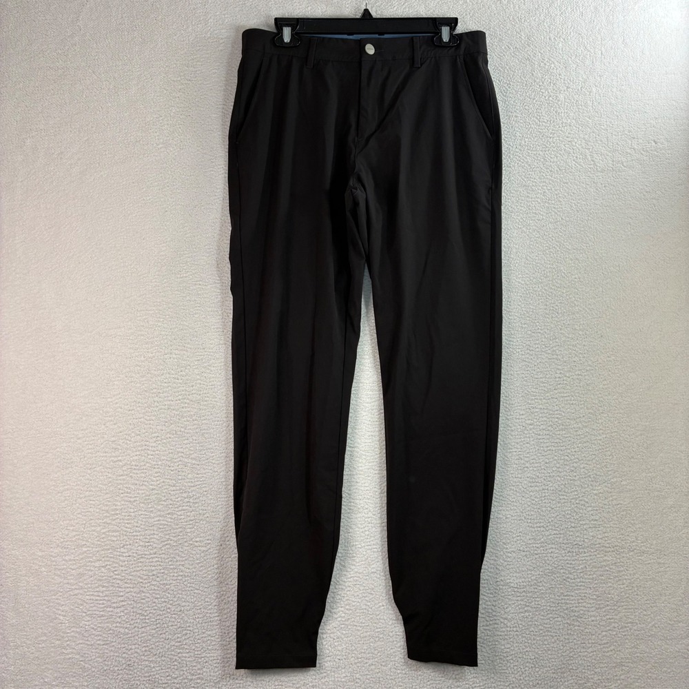 Macade Golf Pants Men 32x29 Black Four Way Joggers Slim Stretch Athletic Preppy